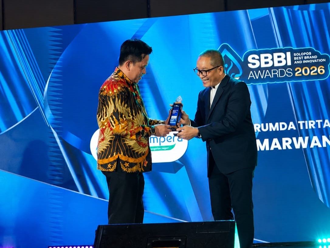 PERUMDA Air Minum Tirta Ampera Boyolali Raih Dua Penghargaan pada SBBI Awards 2026
